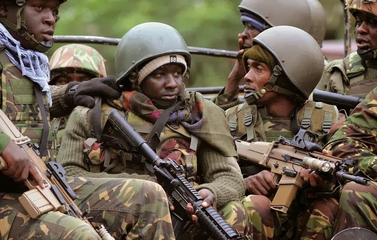 Shocking Method Of Punishment For Kenyan Soldiers