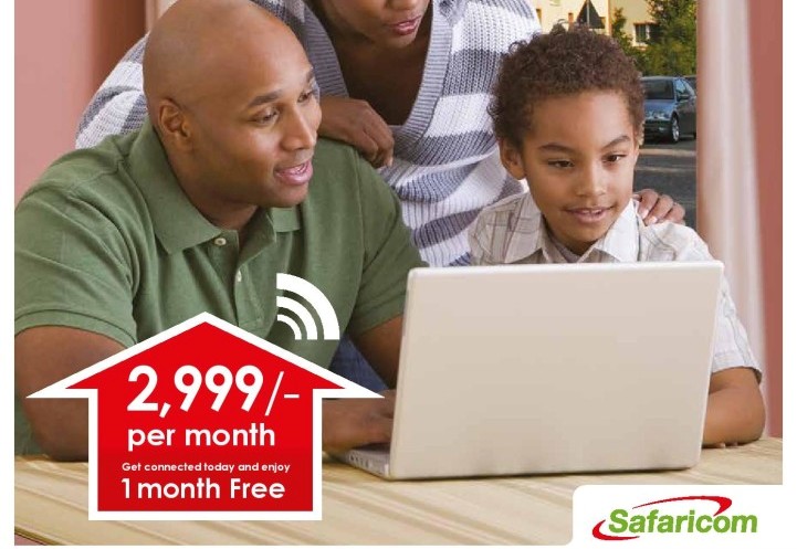 Safaricom Rolls Out Home Fiber Internet Services