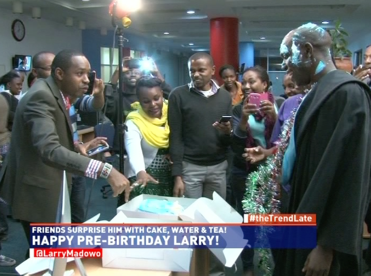 Larry Madowo’s Epic Surprise Birthday & Graduation Party (Video)