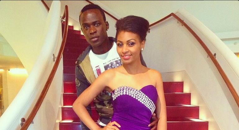 Willy Paul Hanging Out With Miss London Africa