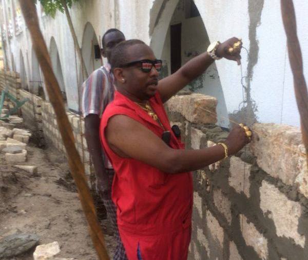 Photos Of Mike Sonko Working At A Construction Site
