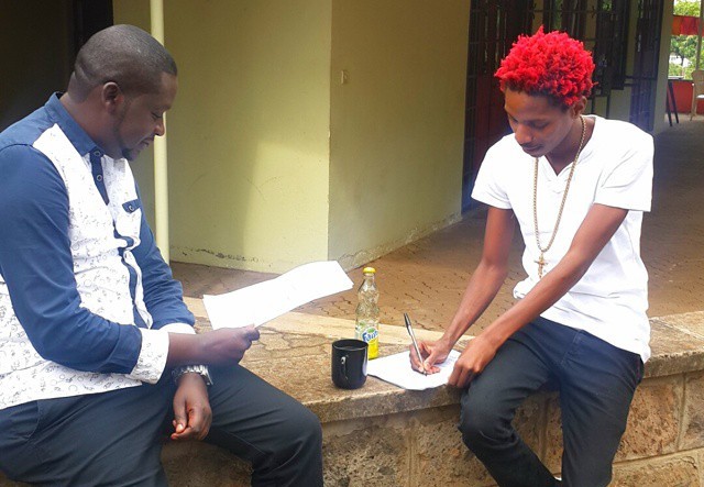 Eric Omondi and Churchill Working On A Project