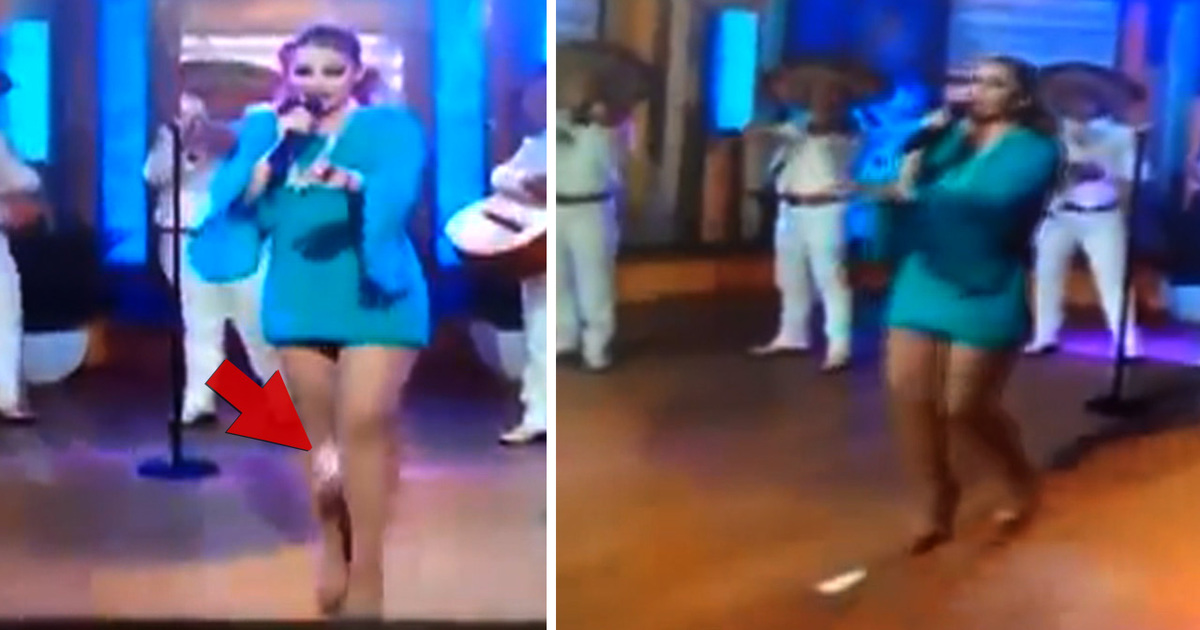 Mexican Singer Drops Menstrual Pad On Live TV