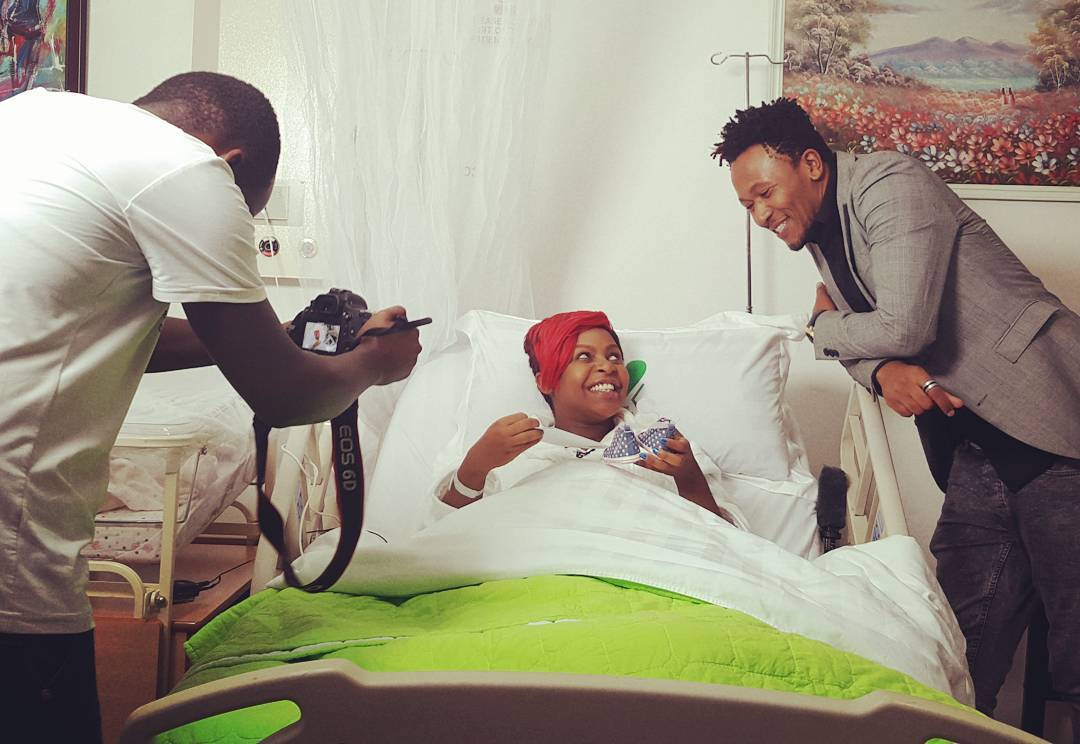 Beautiful Photo Of Dj Mo and Size 8’s Beautiful Daughter