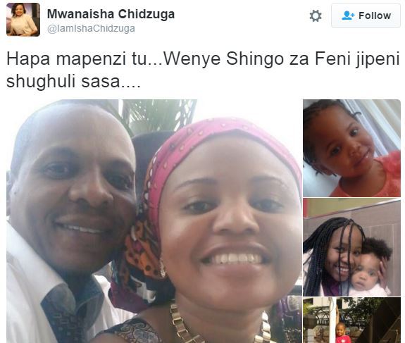 Mwanaisha Chidzuga Confirms Her Love For Mungatana