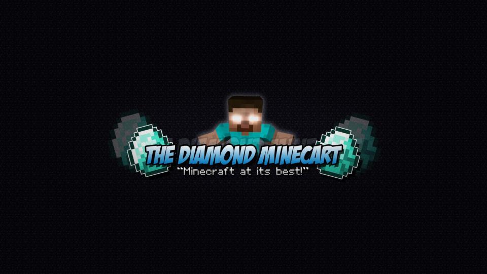The Diamond Minecart New Logo