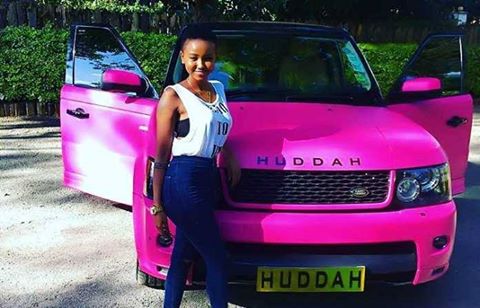 Kanjo Clamp Down Huddah Monroe’s Pink Range Rover (PHOTOS)