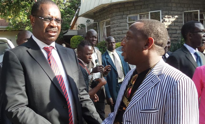 Kidero And Sonko Engage In Fist Fight During PAC Session