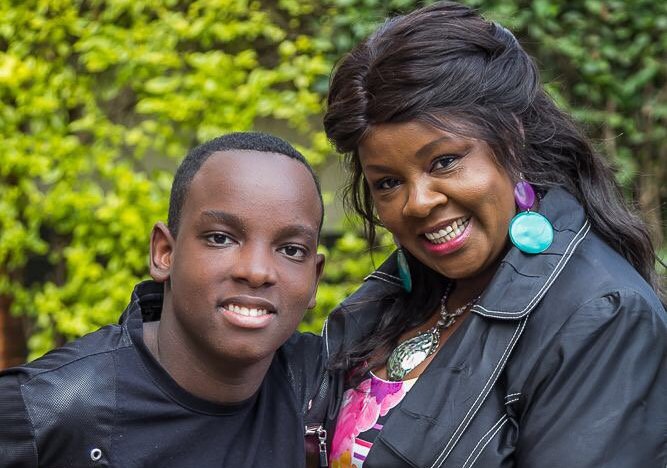 PHOTO: Kathy Kiuna’s Son All Grown Up