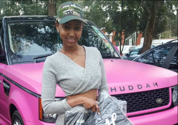 Huddah Is Now Selling High End Trash Bags For Ksh500