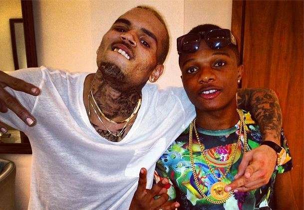 VIDEO: This Is How Chris Brown and Wizkid Perform On Stage Together. Absolutely LIT!!!