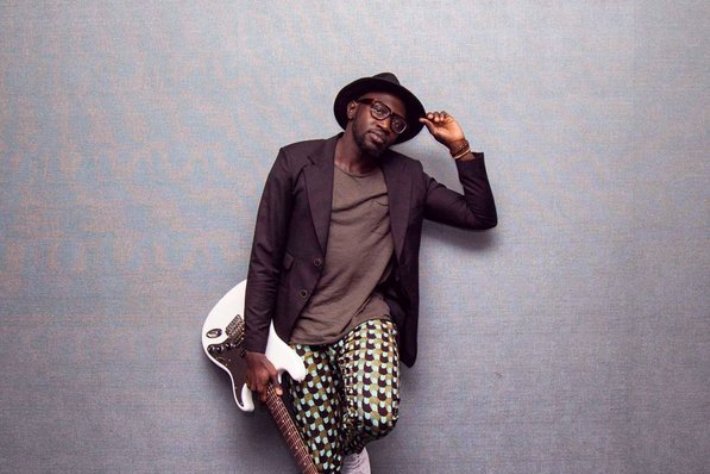 Sauti Sol’s Polycarp Unleashes His Own Custom Made Guitars (PHOTOS)