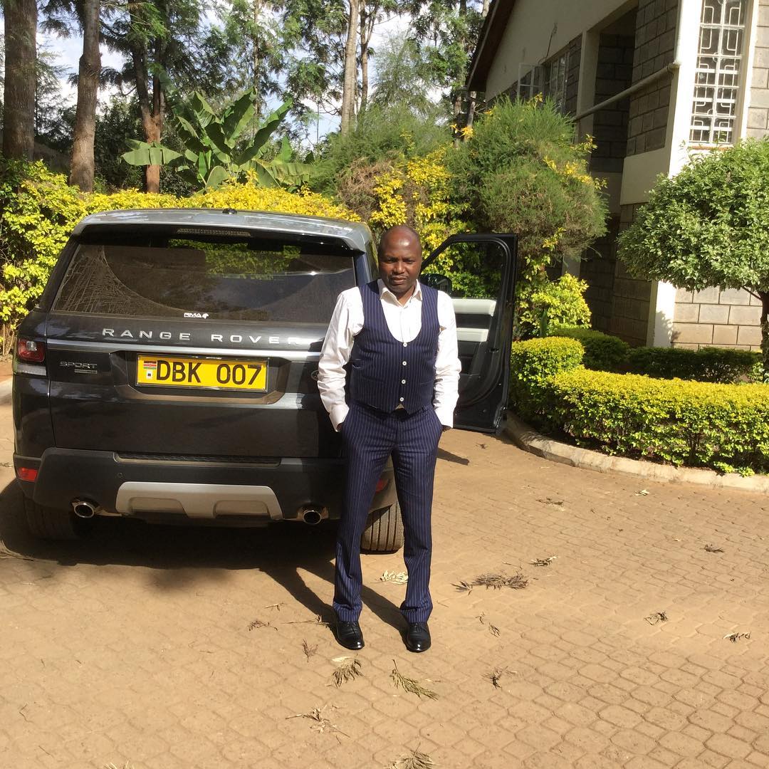 Image result for Donald Kipkorir and his Range Rover