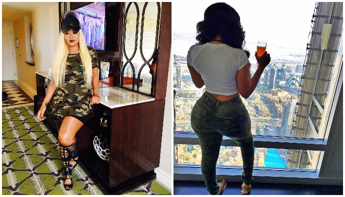 10 Times Vera Sidika Slayed In Mouth Watering Military Outfits