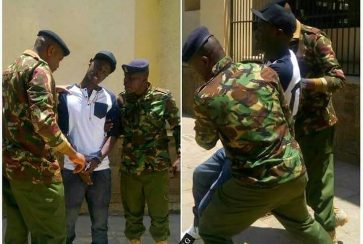 PHOTOS: King Kaka Arrested In The CBD Like A Common Thief?