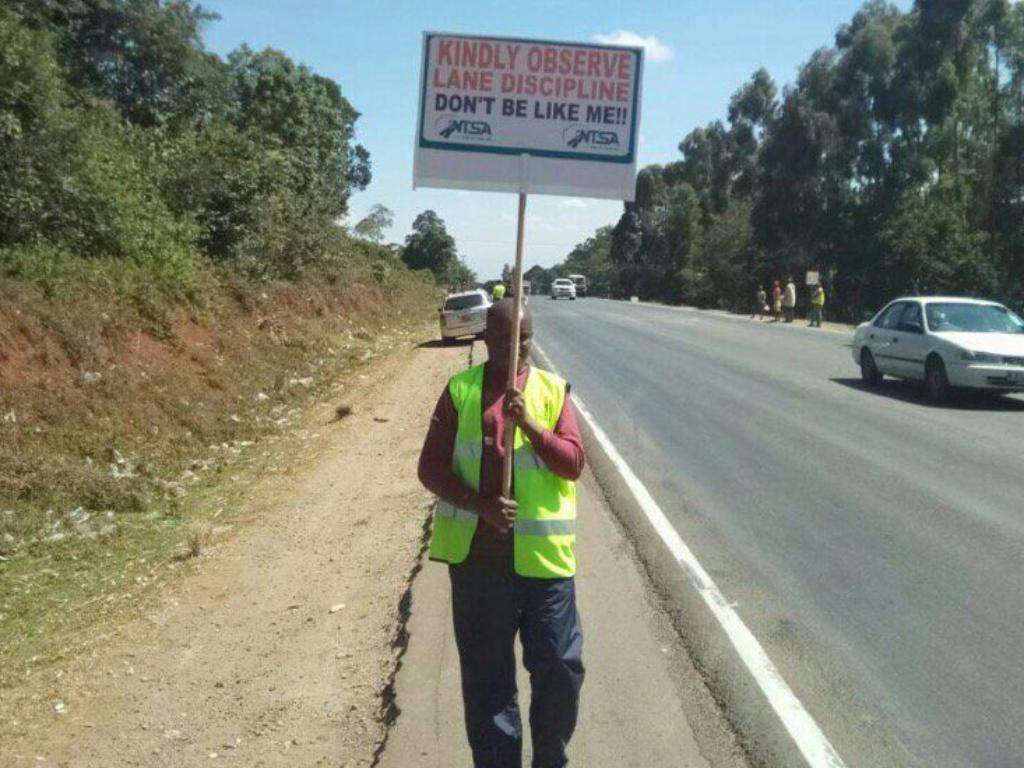 PHOTOS: The Crazy Way NTSA Is Punishing Traffic Offenders