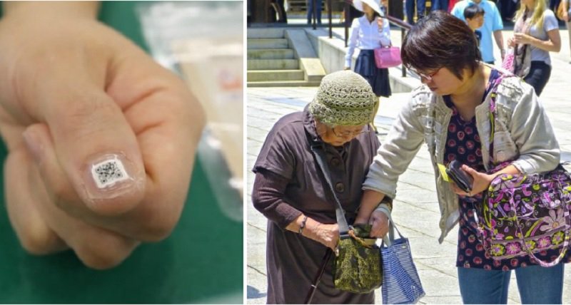 Japan Putting Stickers On Old People To Keep Track Of Them