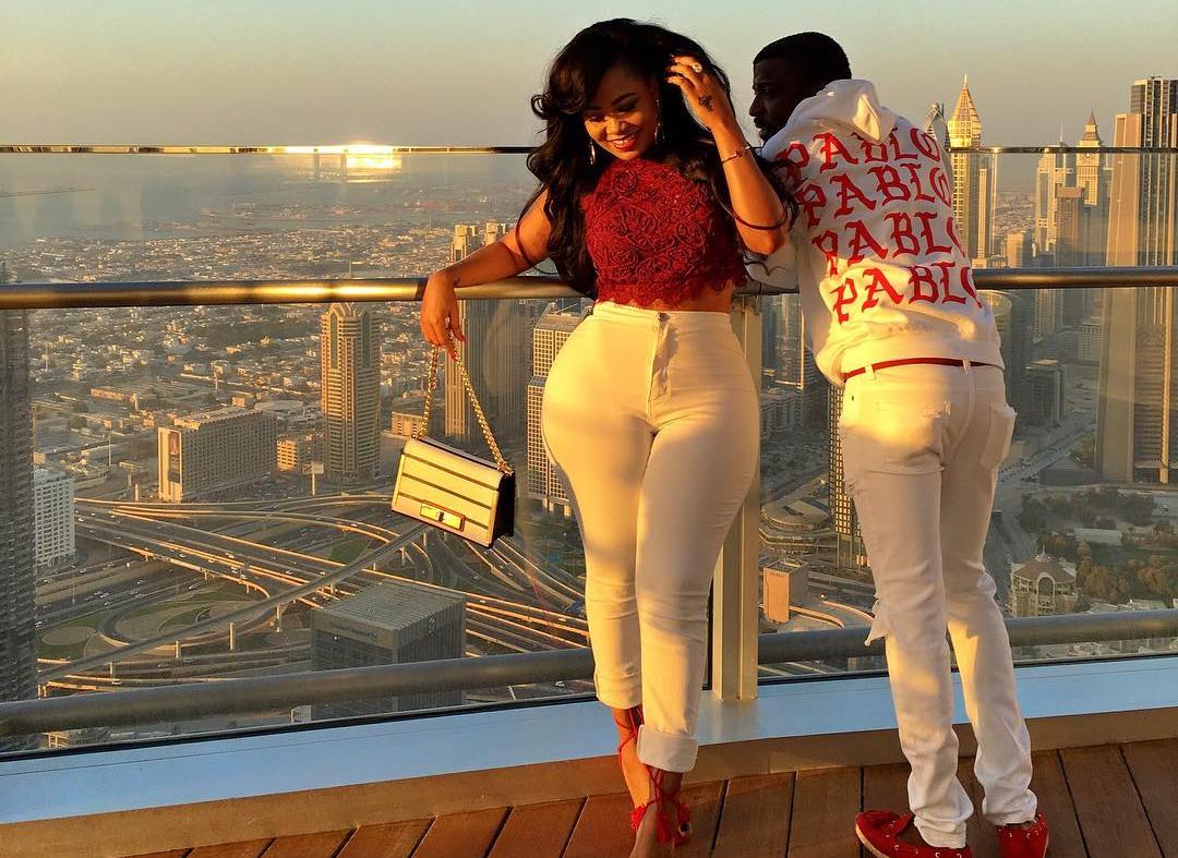 VIDEO: Vera Sidika Jiggles Her Behind Aggressively As Boyfriend Salivates