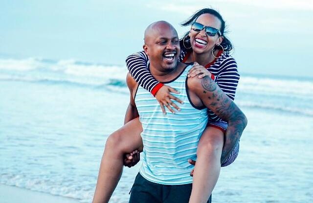 PHOTO: Check Out Dj Creme Dela Creme’s Wife Looking Hot In A Swim Suit