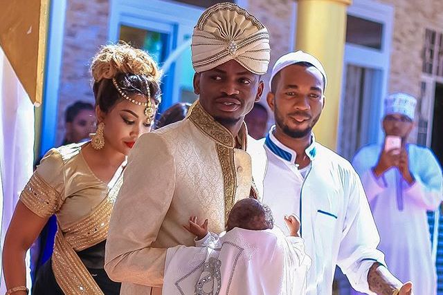 PHOTOS: Diamond and Zari Unveil Son’s Face In A Posh Event