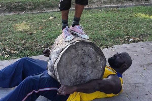 PHOTOS: Check Out Diamond Platnumz’s Highly Trained Scary Body Guard