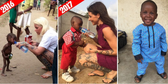 Remember The Starving Kid Left To Die By His Parents? He Just Had His First Day Of School