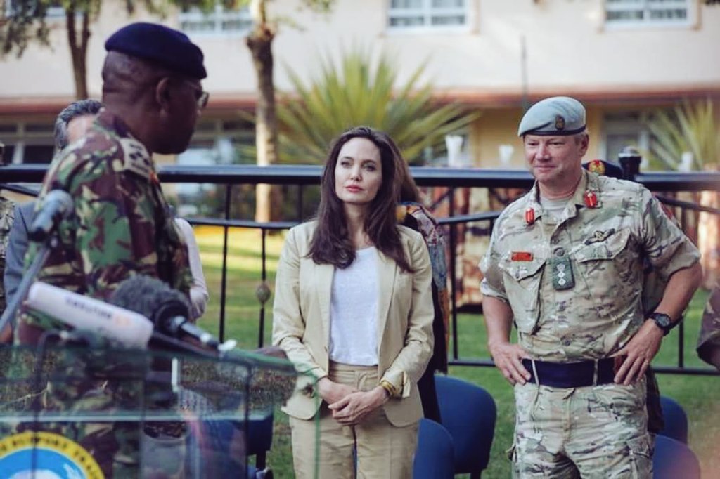 Photos Of Angelina Jolie In Kenya