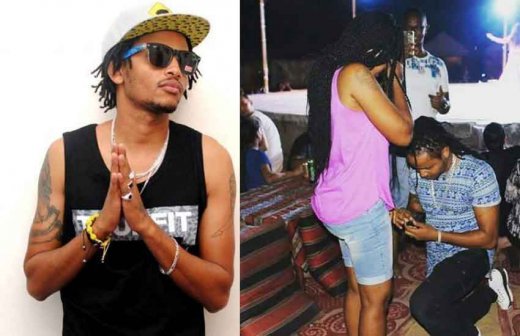 Dj Kalonje Proposes To Long Time Girlfriend In Dubai (PHOTOS)