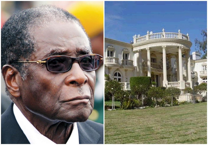 Photos Of Robert Mugabe’s 25 Bedroom Mansion That He Has Been Imprisoned In