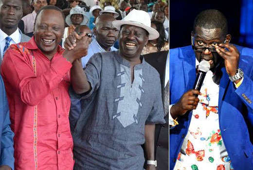 Why Churchill Didn’t Want Uhuru Nor Raila At His 40th Birthday Party