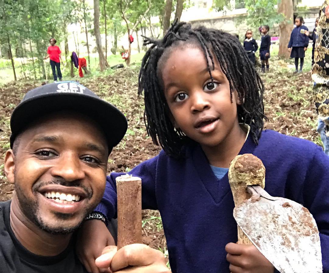 Boniface Mwangi: My 6 Year Old son Wants Me To Use Condoms So That I Get A Six Pack