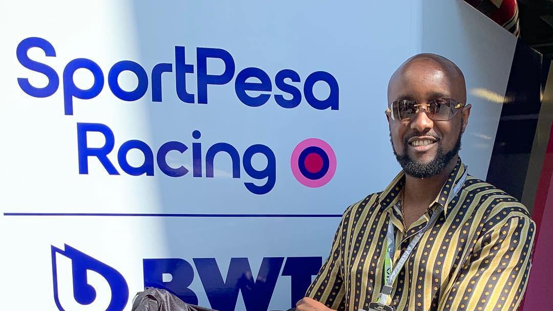 Sportpesa CEO Flaunts His Formula 1 Team Ahead Of Azerbaijan Grand Prix (PHOTOS)